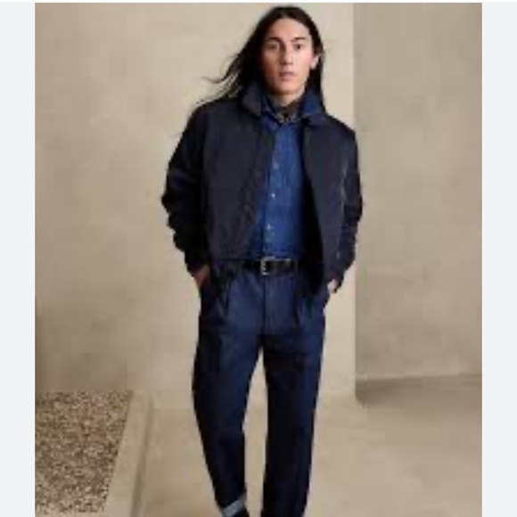 Banana Republic Bomber jacket dark blue - Picture 1 of 4